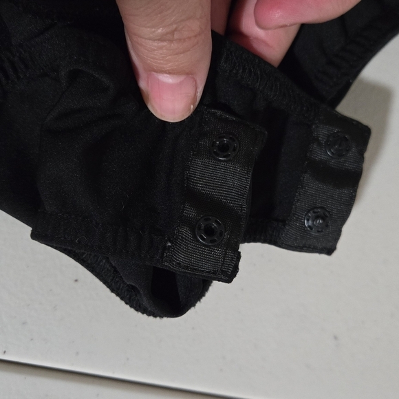 White Fox Black Logo Bodysuit Size XS - Picture 10 of 12